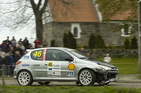 Morten Grove Nielsen kører i år i en Peugeot 206 RC, og den 13. august får han sin første start som aktiv kører i Tvilum-Scanbirk Rally Show.